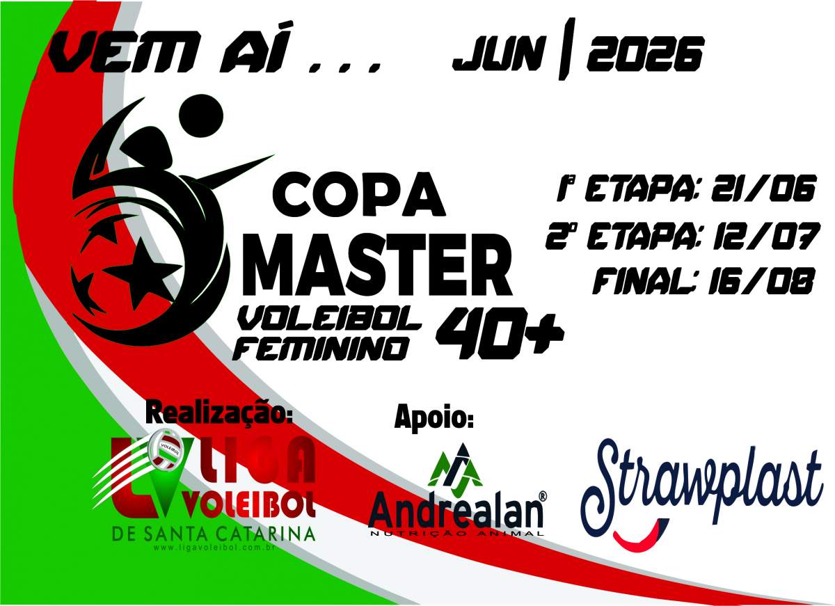 Liga Voleibol de SC Promove Campeonato Feminino 40+
